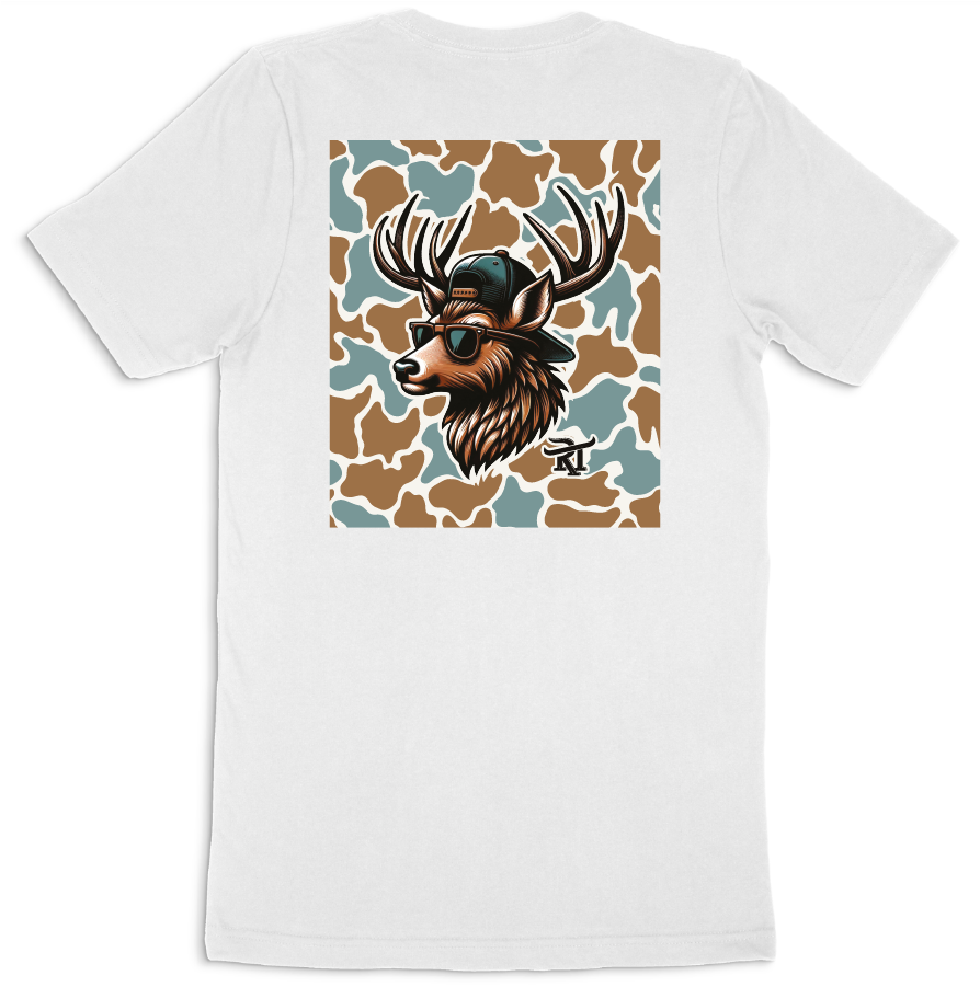 Camo Buck Tee