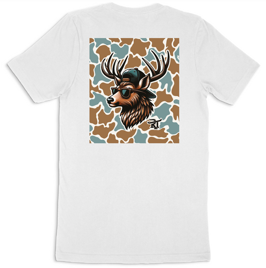 Camo Buck Tee