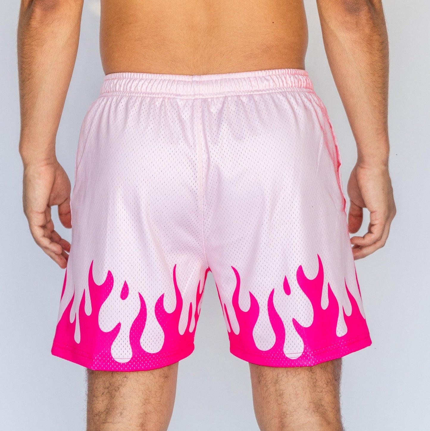 Hot Pink Inferno Shorts - Red Toro